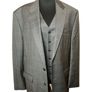 Ralph Lauren Charcoal Suit with Vest